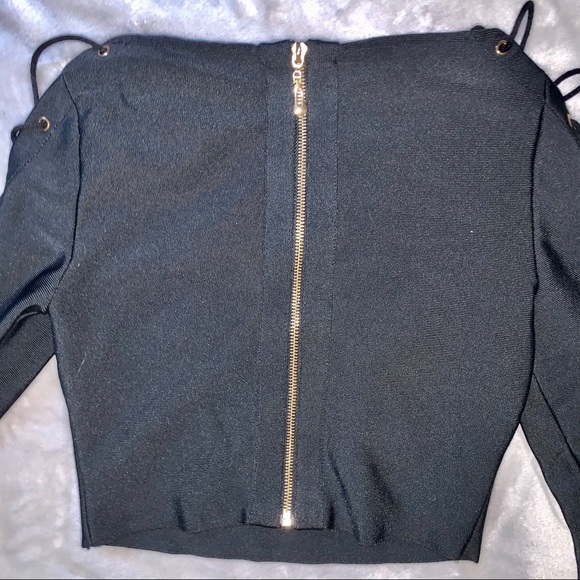 Black Bandage Top - Picture 2 of 4